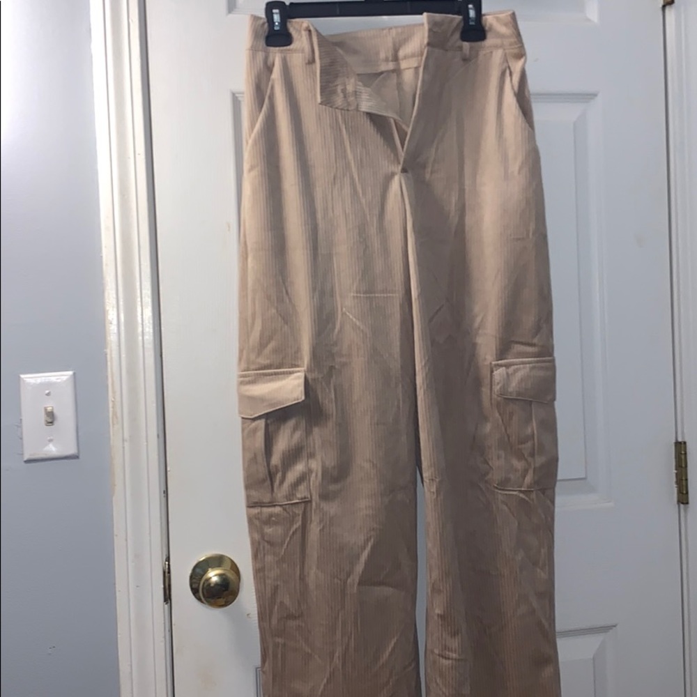 Tan corduroy pants